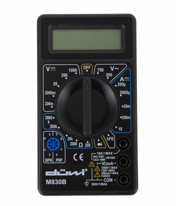 Мультиметр цифровой M830B PROFI duwi