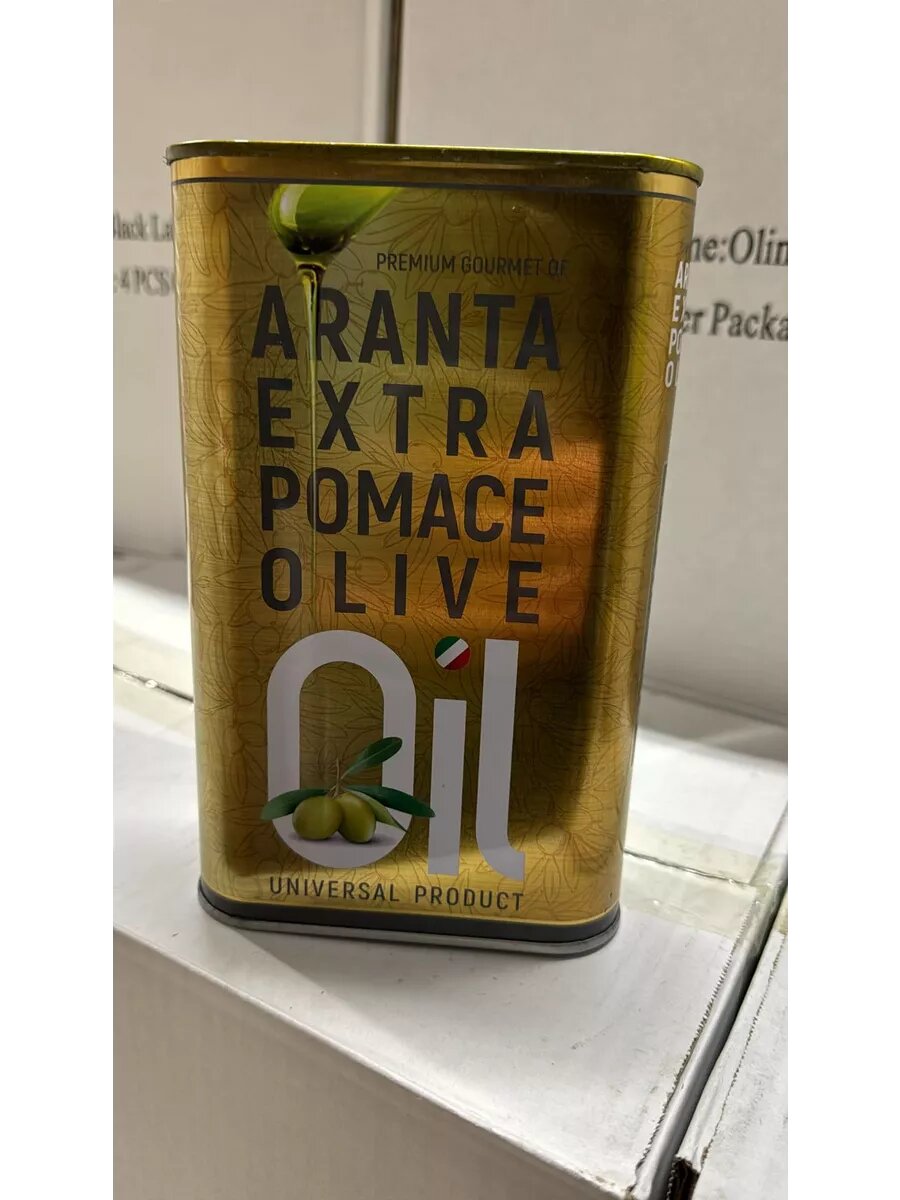 Оливковое масло 1л ARANTA EXTRA POMACE — фото 1