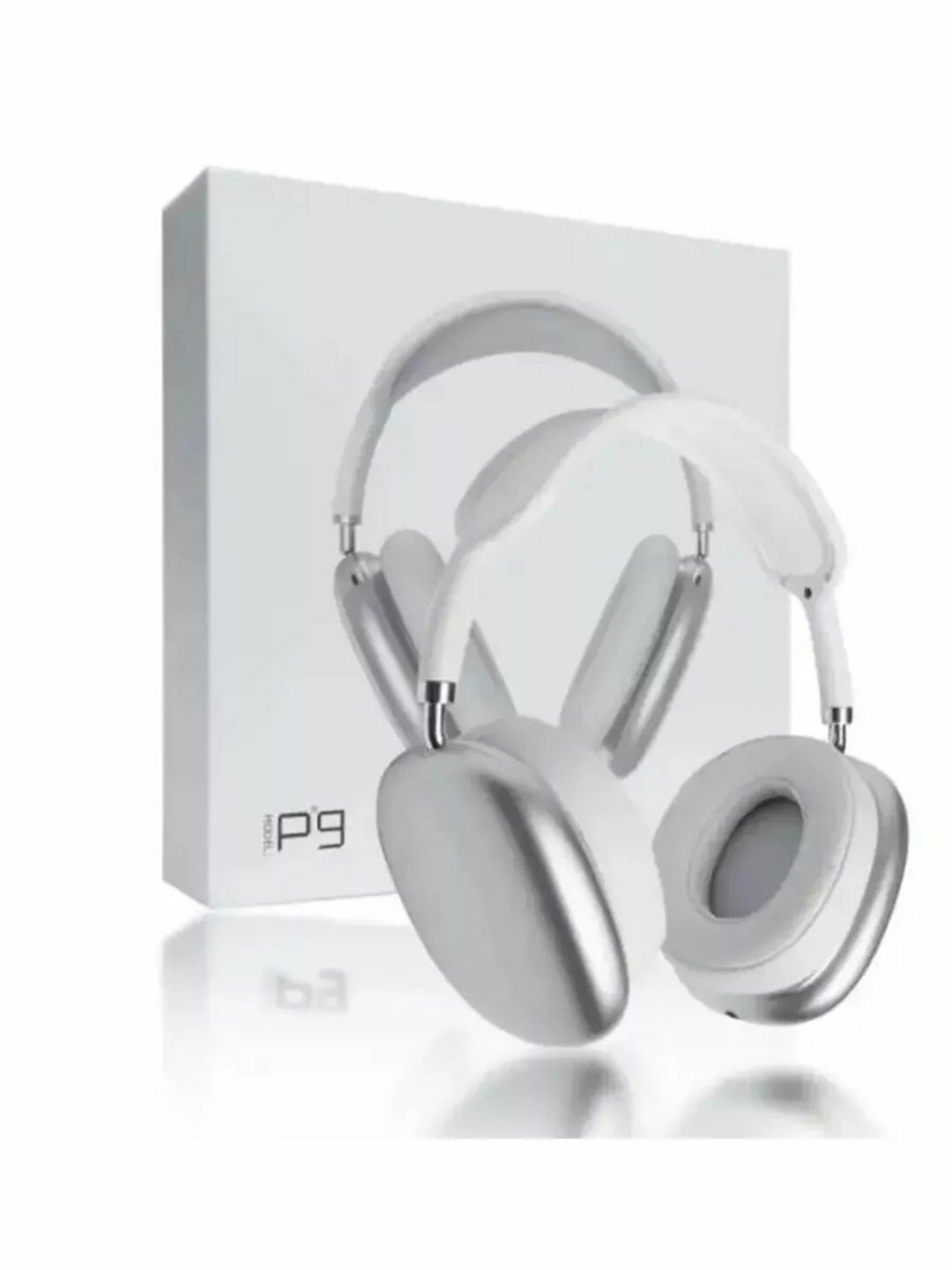 Беспроводные наушники P9 — Bluetooth, с микрофоном, накладные, LED, USB, универсальные