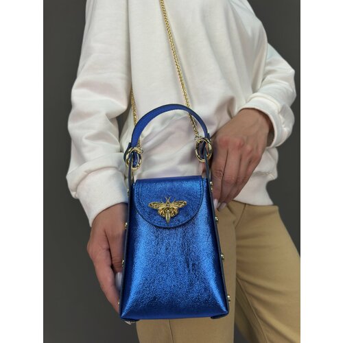 Сумка кросс-боди Sefaro, фактура зернистая, серый