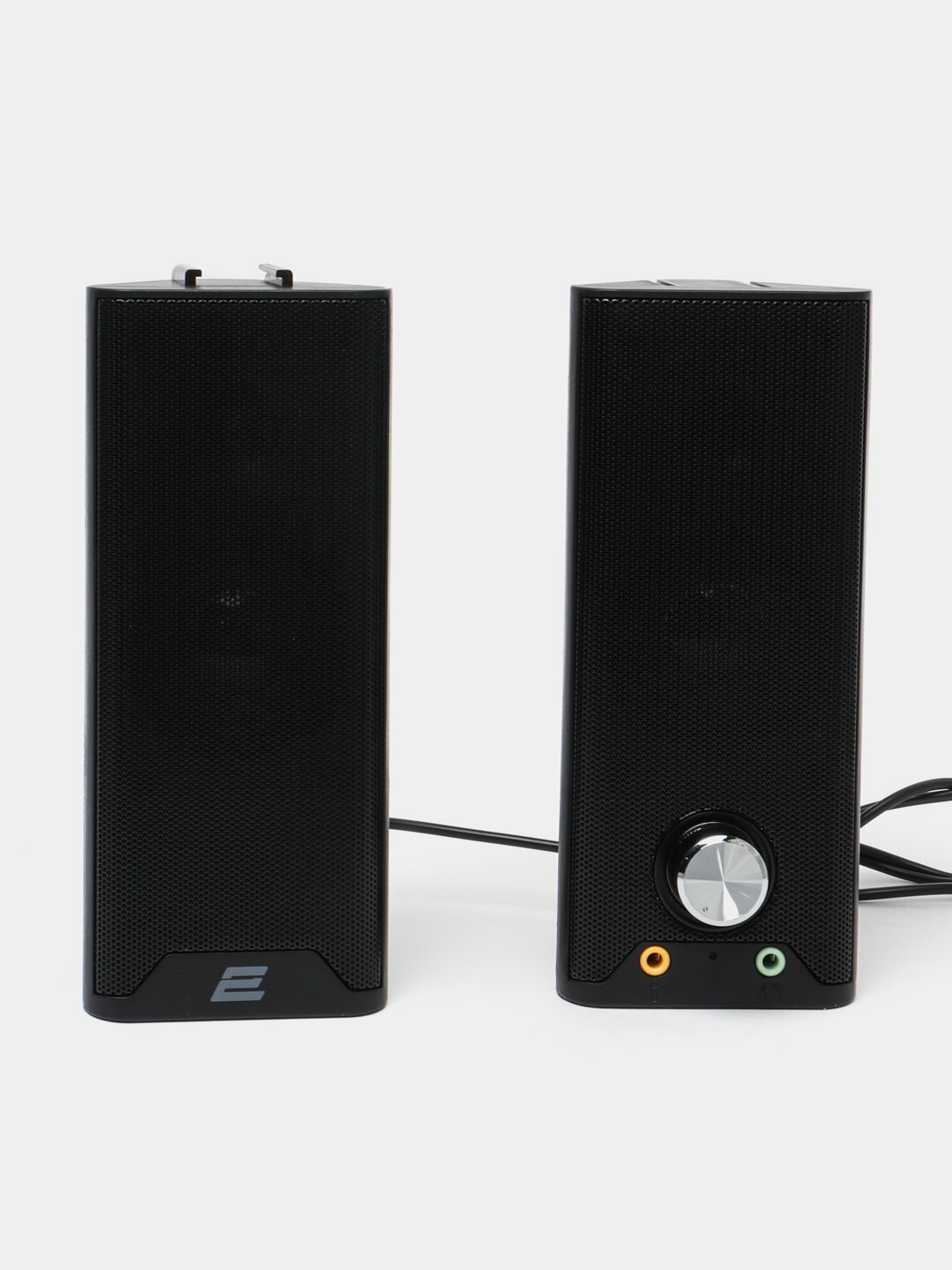 Акустическая система 2E "PCS203", 2.0 канала, USB, металлическая, черная