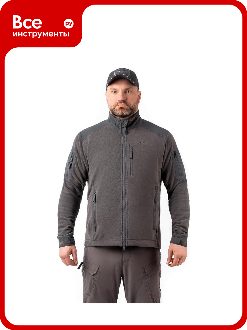 Флисовая толстовка 7.62 Легион серая р. 56-58 рост 182-188 4610097010903