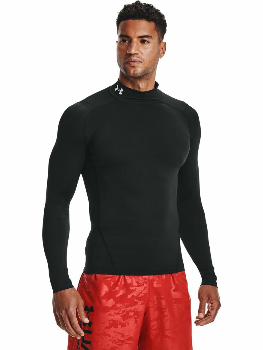 Лонгслив Under Armour, размер MD, , черный