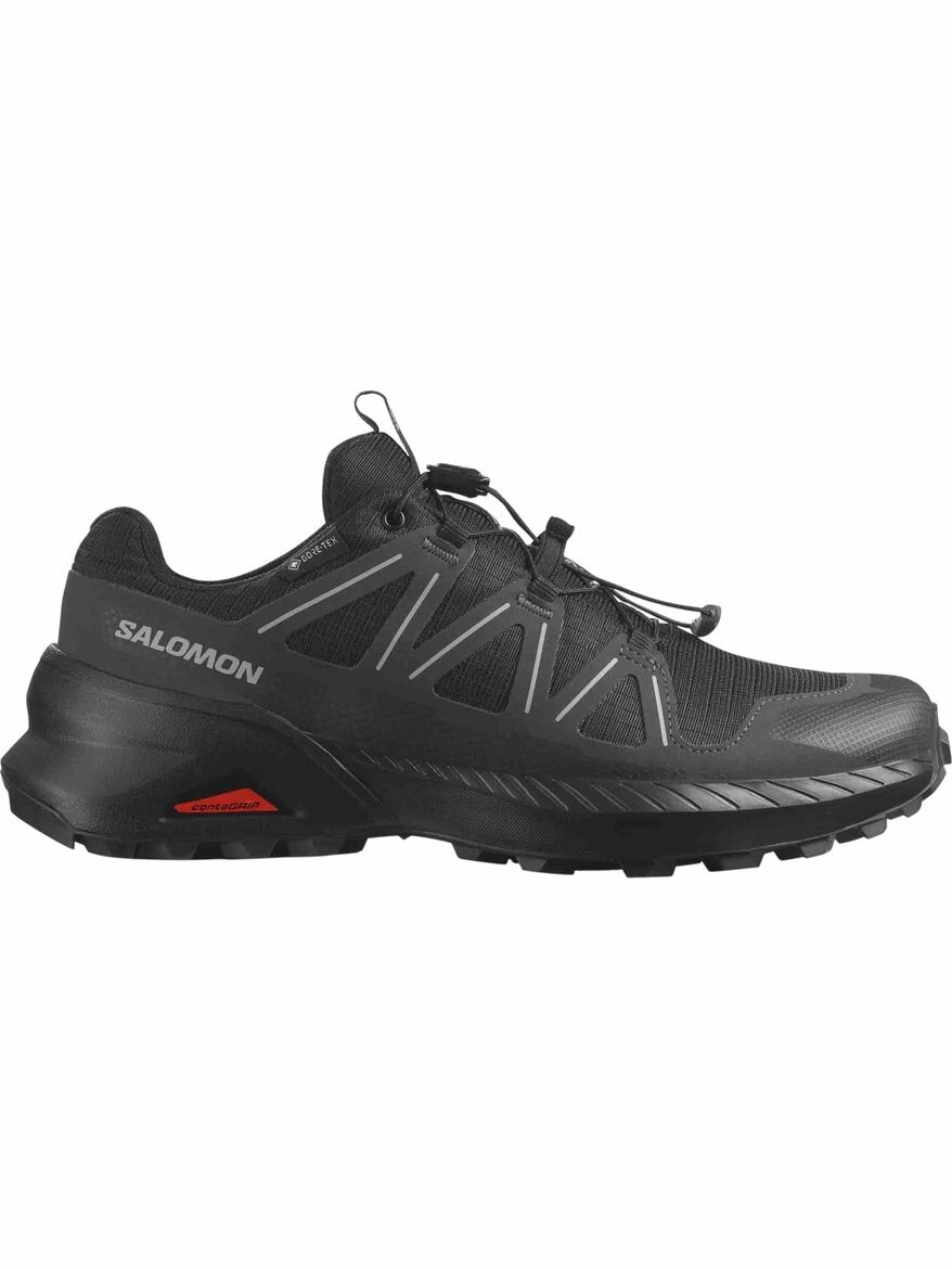 Кроссовки Salomon SPEEDCROSS PEAK GTX W, полнота F, размер 8 UK, черный