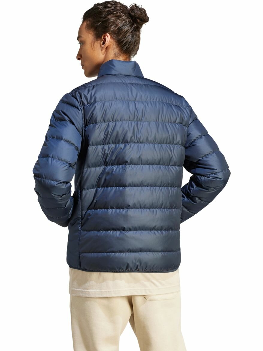 Куртка adidas Essentials Light Down Jacket, размер M INT, синий — фото 1