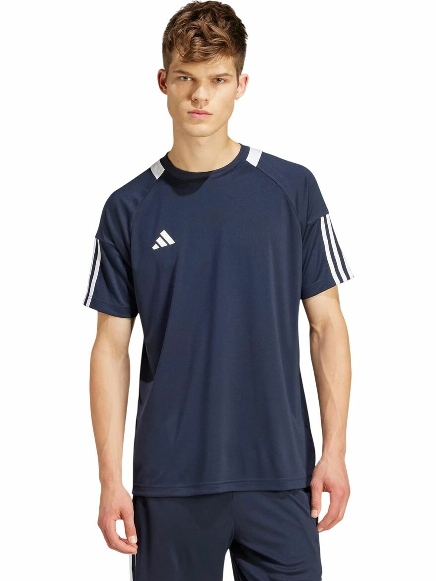 Футболка спортивная adidas Sereno Aeroready 3-Stripes Tee