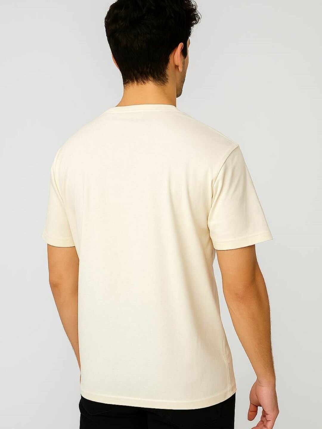 Футболка DNZ, размер S, белый, — фото 1