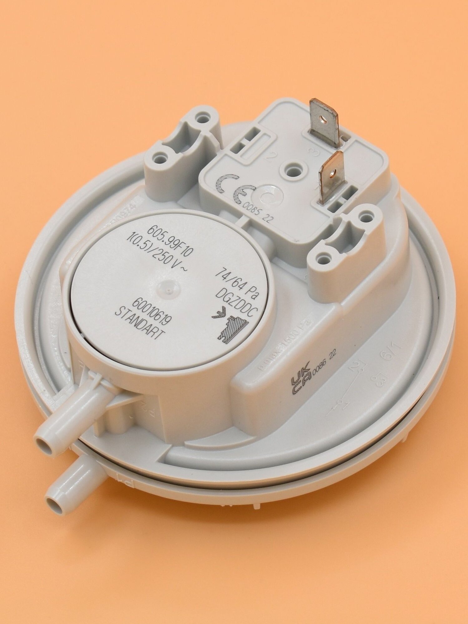 Дифференциальное реле давления Huba 74/64 Pa для Bosch Gaz 6000 W 24C, 24H, Buderus Logamax U072-24/24K (87186456530)