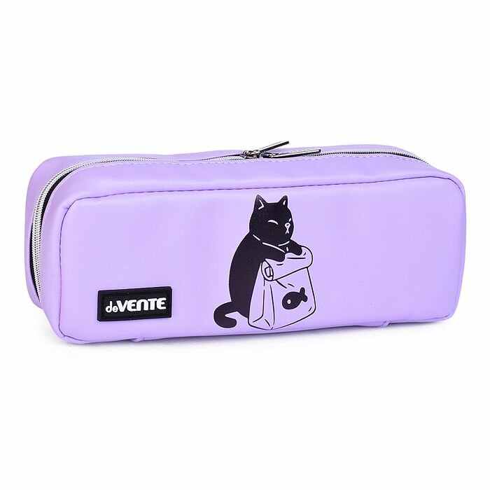 Пенал deVENTE 21x9x5 см на 60 предметов искусственная кожа