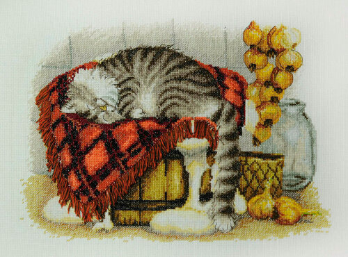 Изображение товара Набор для вышивания "Теплое местечко" 30х20см, 03.016.11