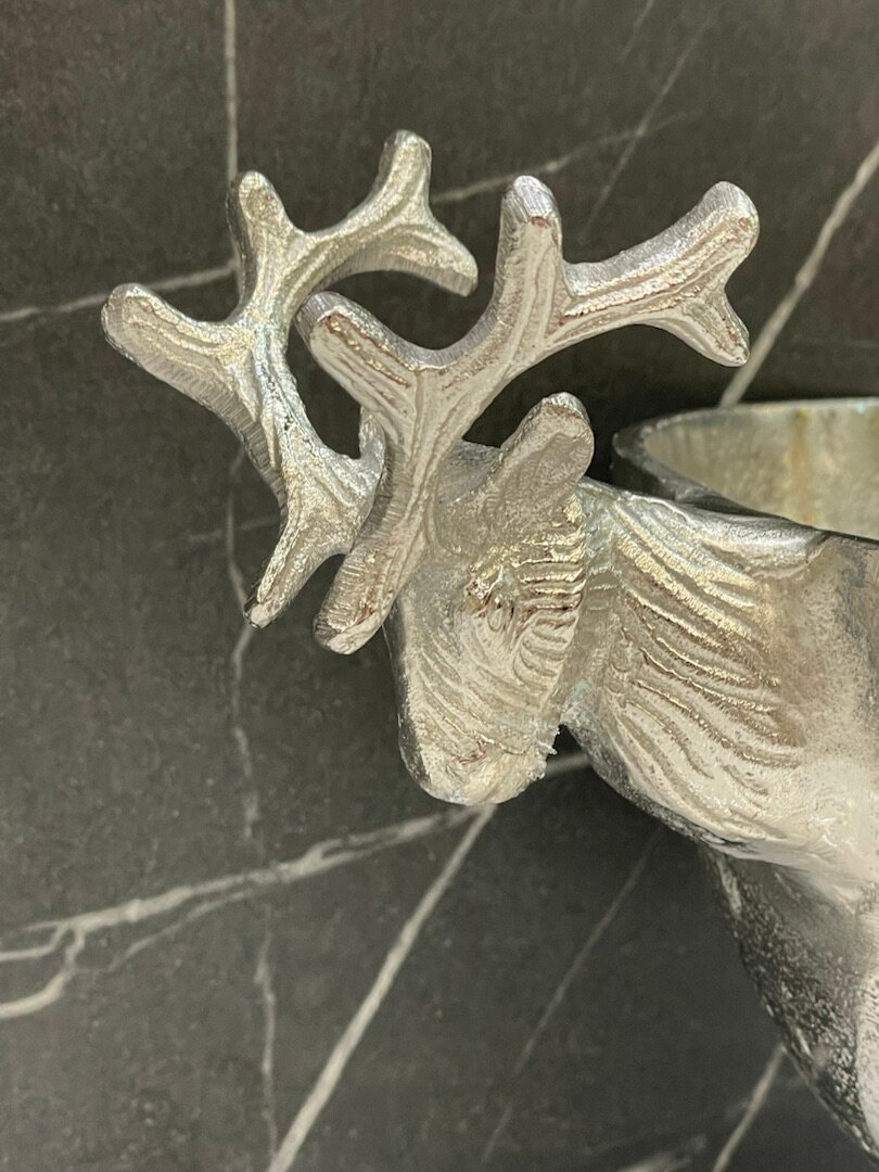 Чаша Casaentera CE08-116-504 серебро 410х255х180h — фото 1