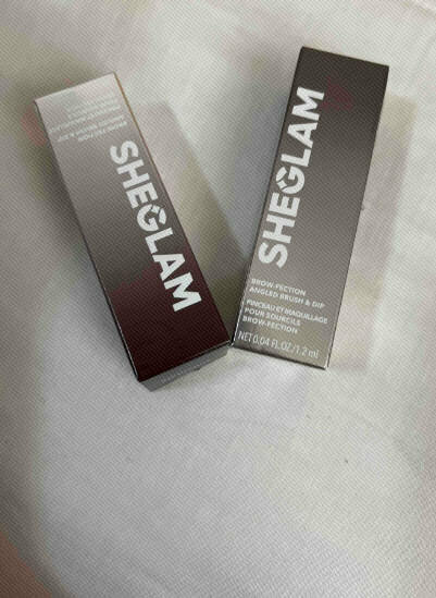 Подводка для бровей SHEGLAM Brow-Fection Angled Brush & Dip 'Truffle'(1.2 ml.) — фото 1