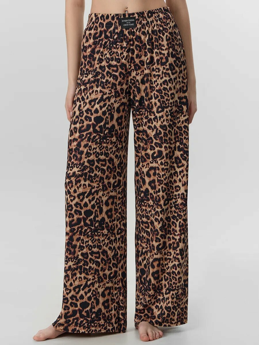 Брюки MARK FORMELLE для женщин, размер 164/170-90, коричневый — фото 1