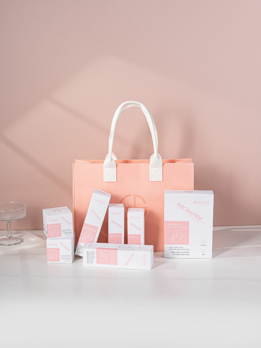 Набор косметики Dr. Rashel "Estelin Niacinamide", с ниацинамидом, 7шт