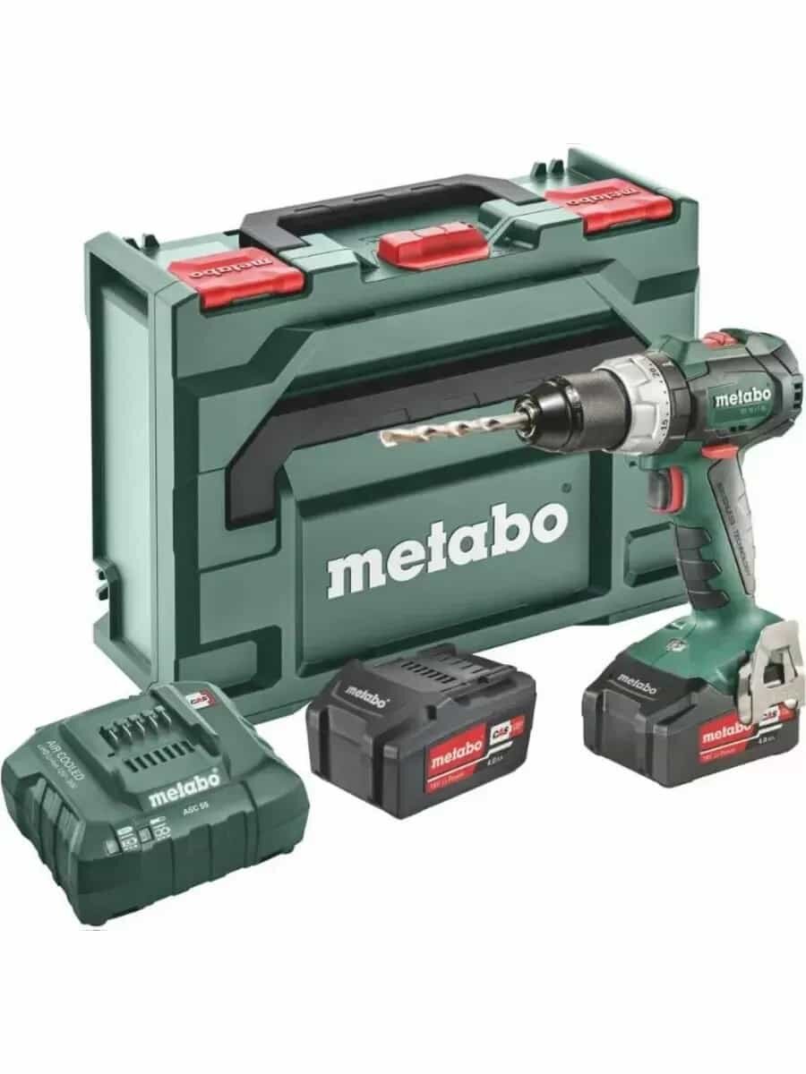 Аккумуляторный шуруповерт Metabo BS 18 LT BL (4.0 Ач) 602325500