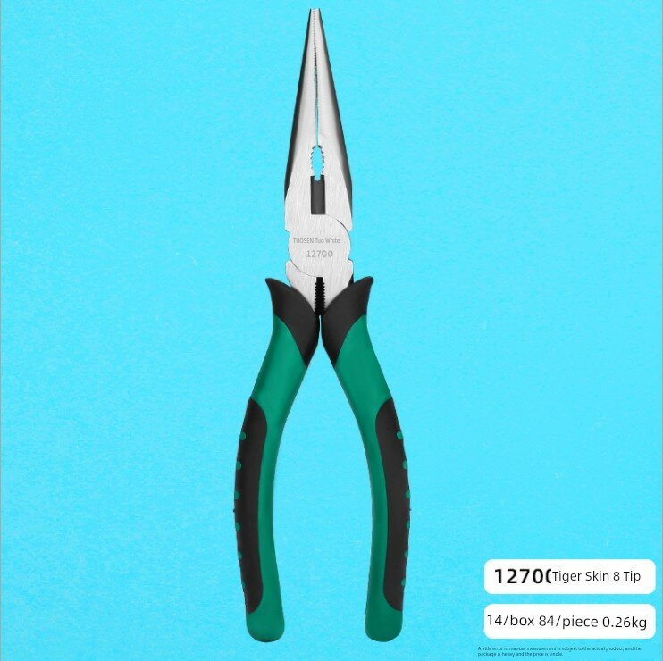 Плоскогубцы Tuosen, облегчающие работу, в американском стиле, 8inch (кусачки для проволоки) Плоскогубцы с тонкими