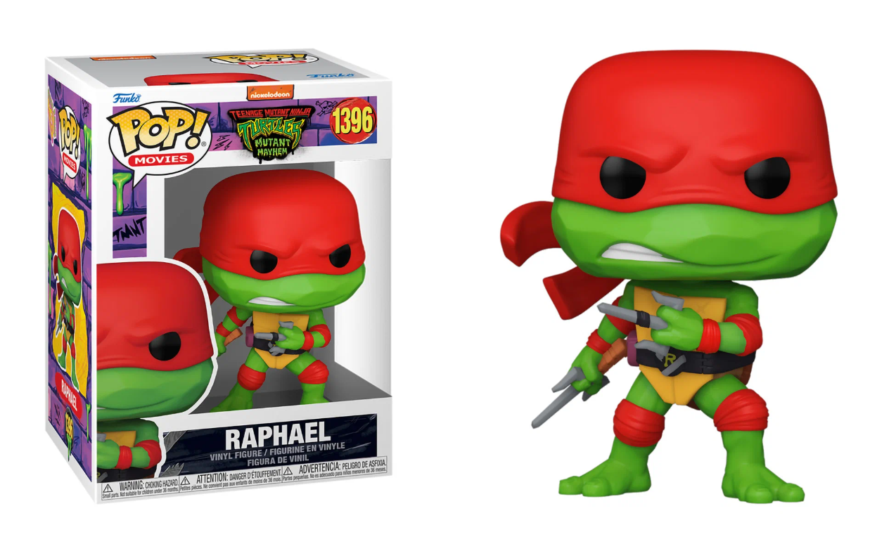 Фигурка Funko POP Vinyl: Movies Teenage Mutant Ninja Turtles MM - Raphael 72337 (1396)  "Черепашки-ниндзя" Рафаэль — фото 1