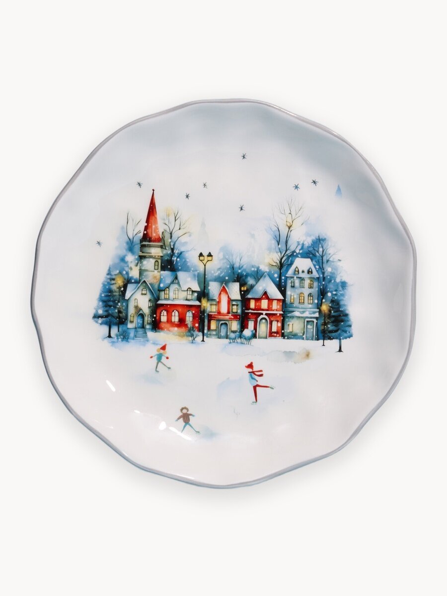 Тарелка Agness С Новым Годом!