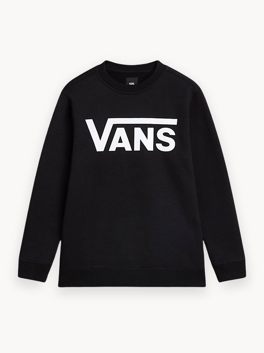 Свитшот VANS Classic III Crew, размер M, , черный