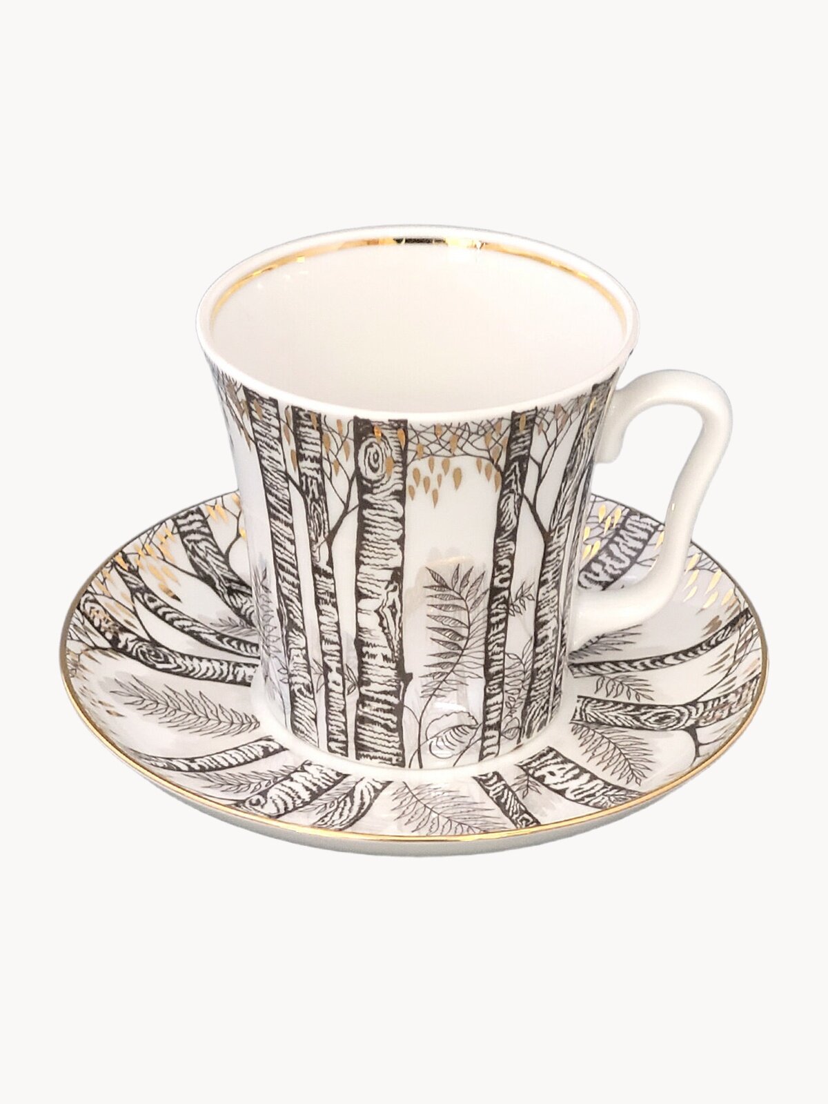 Чайная пара Императорский фарфоровый завод Половодье