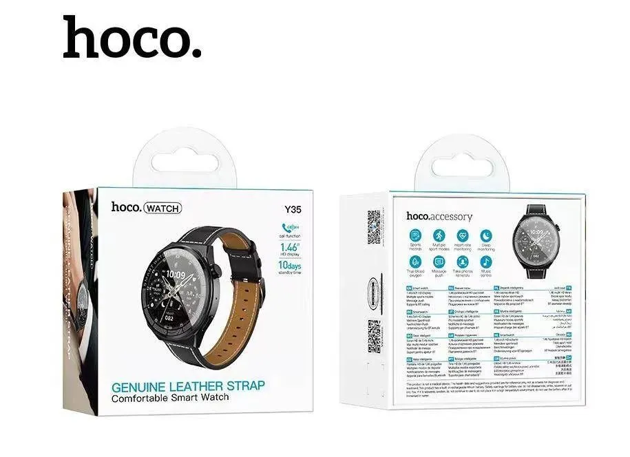 Смарт часы Hoco Y35 GPS Bluetooth 5.4 IPS HD+ — фото 1