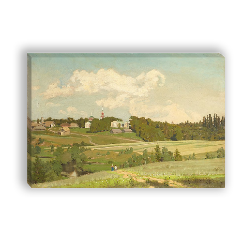 "Ахтырка", Васнецов А. М, картина для интерьера (репродукция) (50х34 см / на подрамнике) Настене.рф