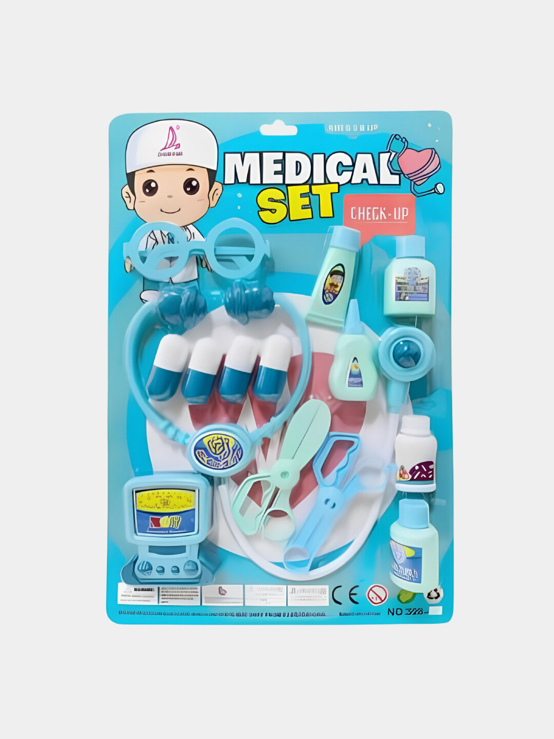 Детский набор доктора, чемодан врача, медицинские инструменты — фото 1
