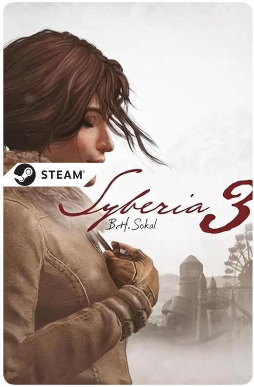 Игра Syberia 3 для PC(ПК) полностью на русском языке Steam цифровой ключ