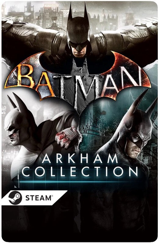 Игра Batman: Arkham Collection для PC(ПК), английский язык, Steam, цифровой ключ
