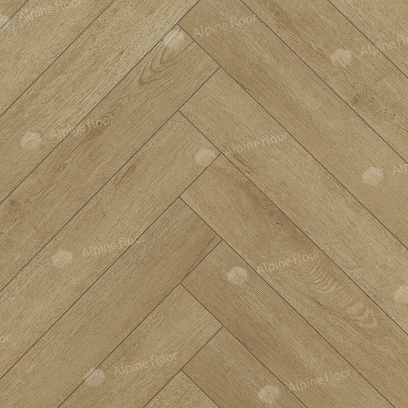 Ламинат Alpine Floor Herringbone 12 LF105-08 Дуб Молизе 600х100х12 мм
