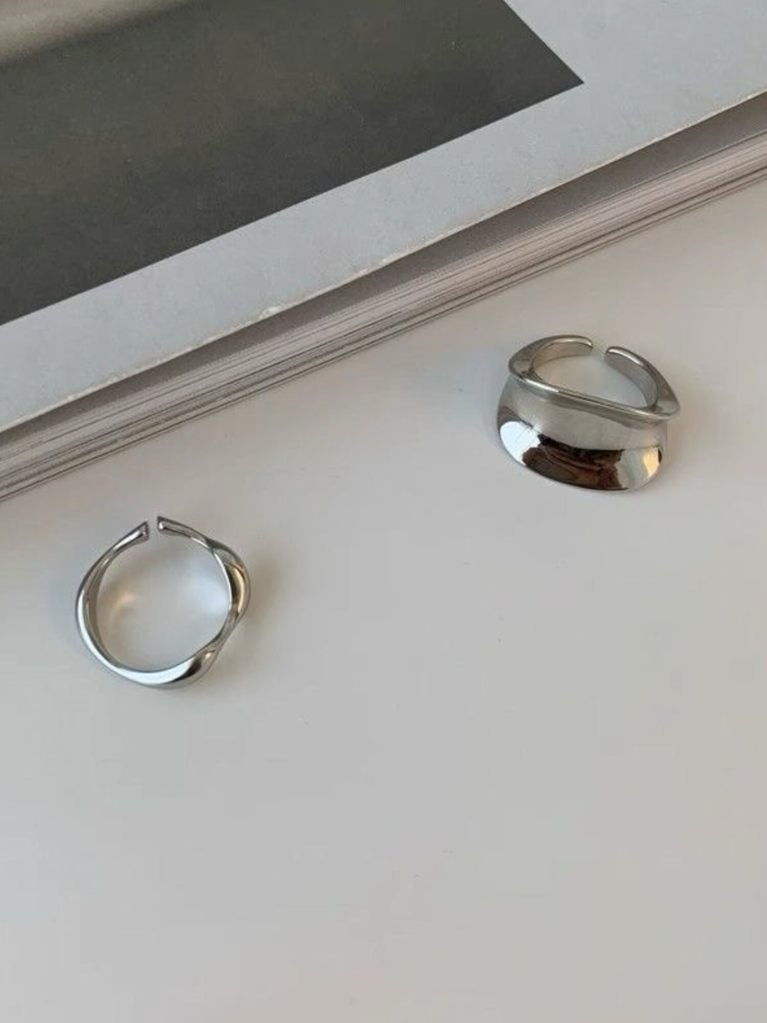 Кольцо, серебро — фото 1