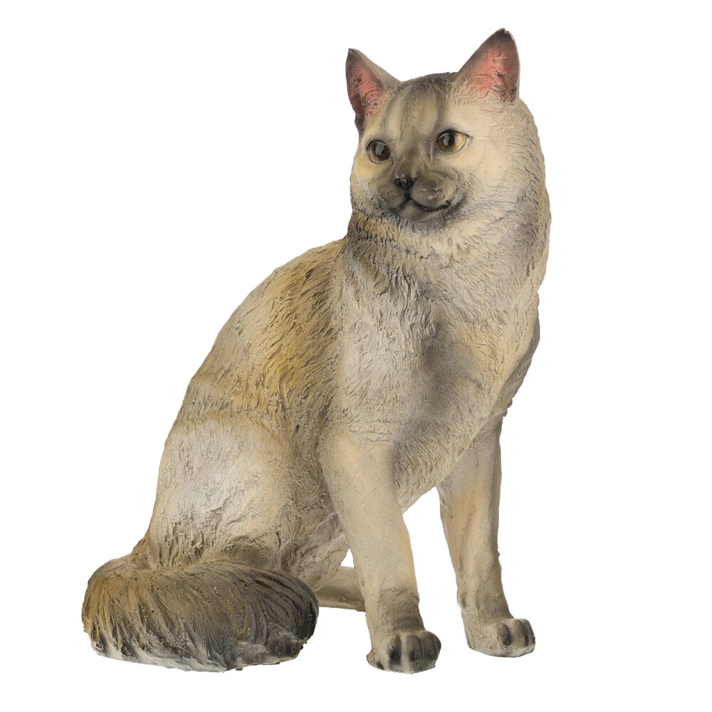 Садовая фигура Кошка сидит 34x28x21 см