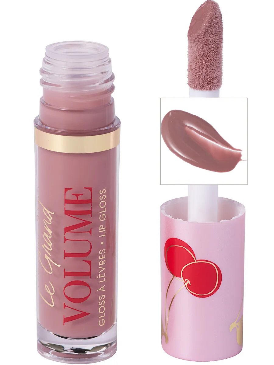 Блеск для губ Vivienne Sabo Le Grand Volume, 14 светло-коричневый инжир