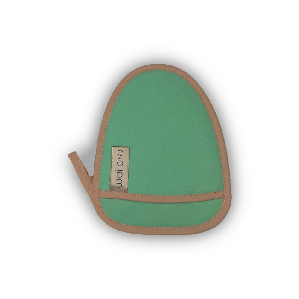 Двухстороний спонж для душа "Dolce" (мятный)