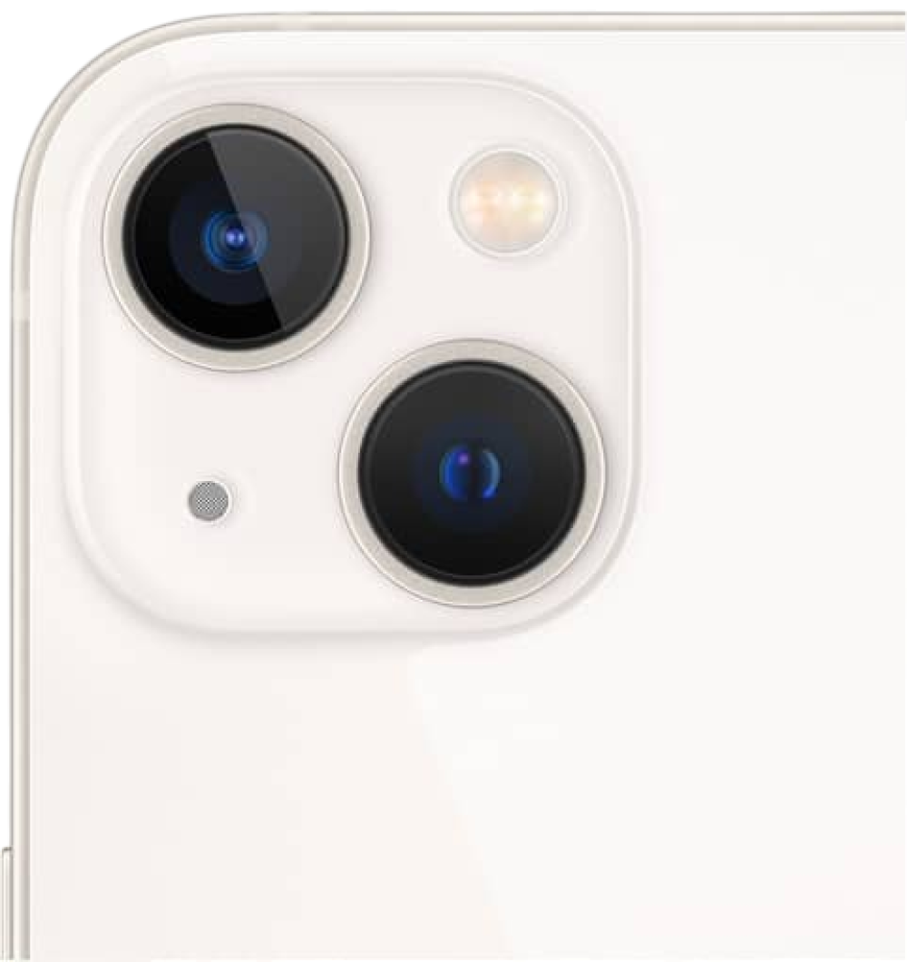 Смартфон Apple iPhone 13 Starlight, 128GB, NFC, iOS 15, Белый — фото 1