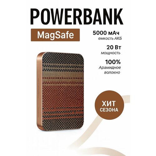 Внешний аккумулятор Keephone MagSafe Power Bank 10000 mAh для iPhone 2015w- Золотистый титан 7755₽