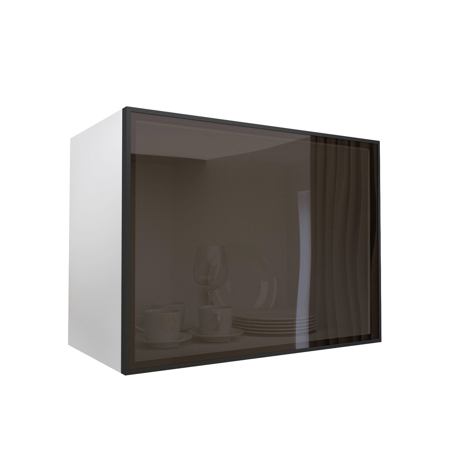 Фасад из алюминиевого профиля со стеклом Aluminum Glass 597х381 см