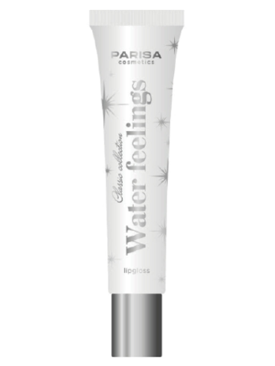 Parisa Блеск для губ Lip Gloss Water Feelings, тон прозрачный, 16 мл