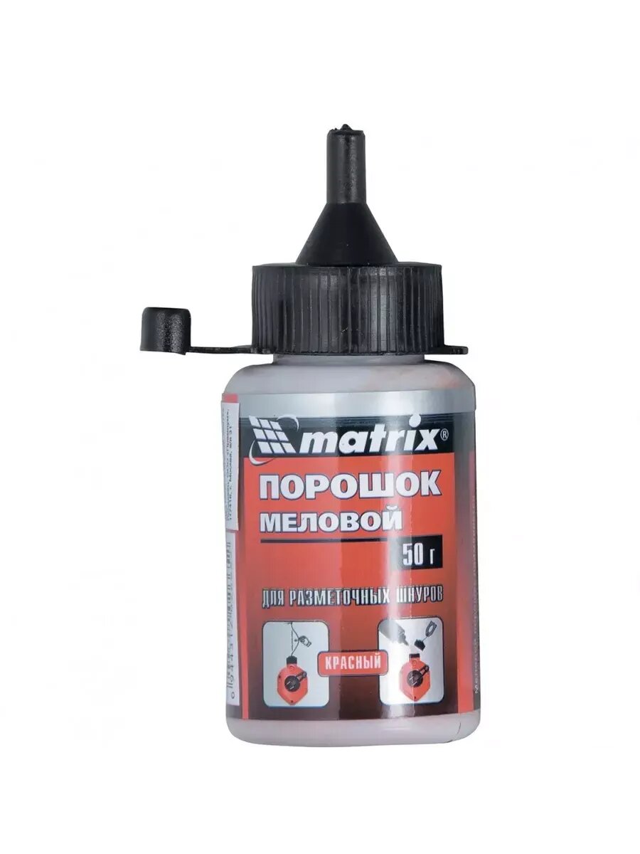 Порошок меловой 50г для разметочных шнуров Matrix 84857