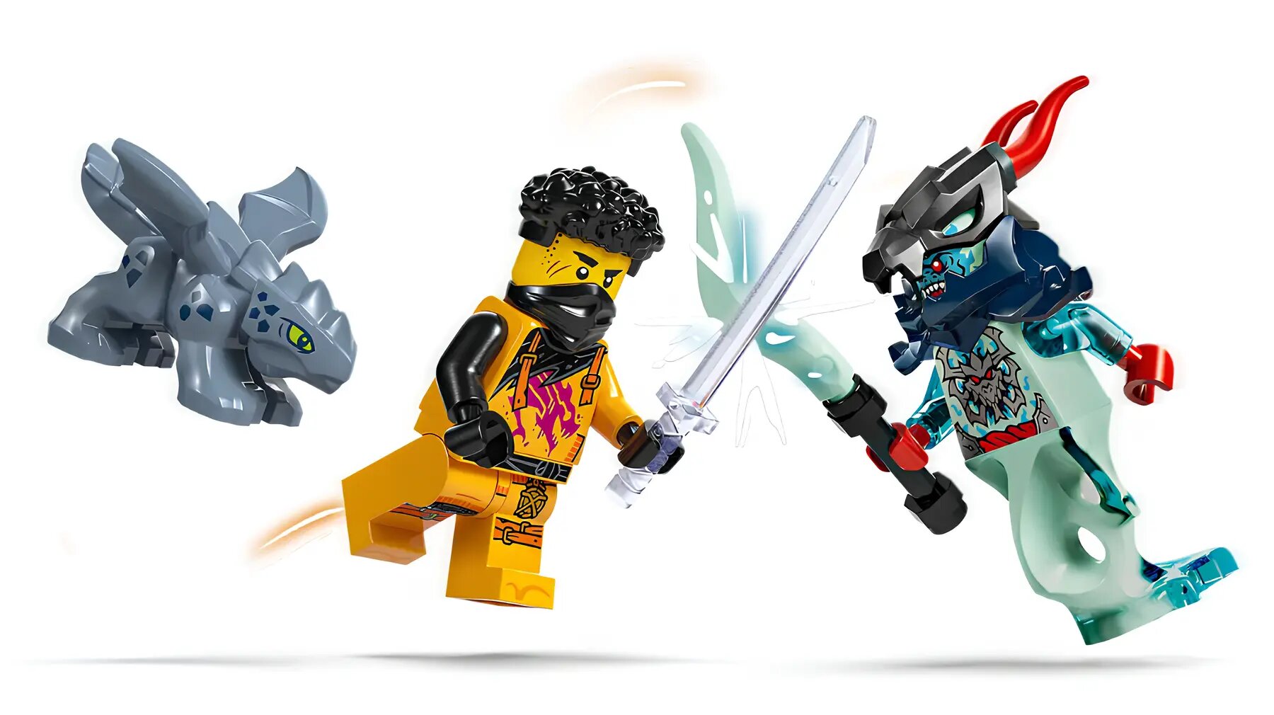 Конструктор LEGO Ninjago 71839 Боевой робот Кружитцу Арина — фото 1