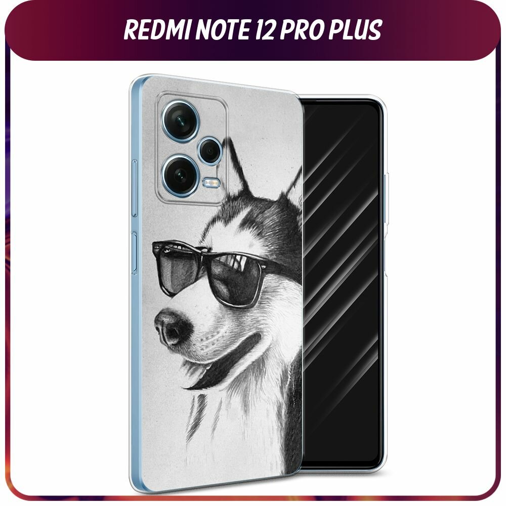 Чехол на Xiaomi Redmi Note 12 Pro Plus / Сяоми Редми Нот 12 Про Плюс с принтом "Крутой Хаске"
