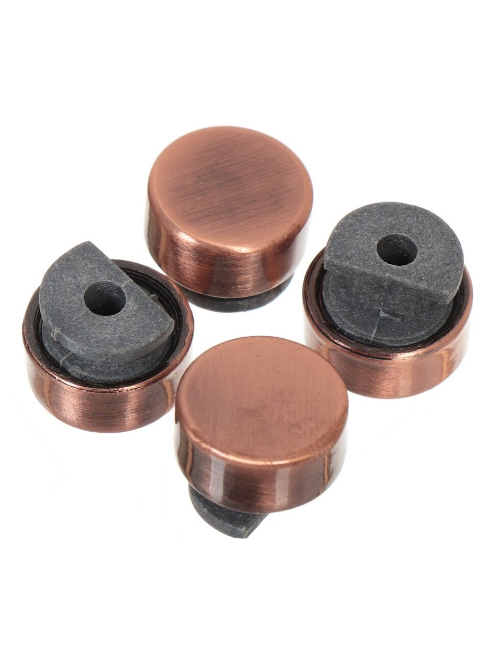 Комплект держателей для зеркала 4 шт медь Trodos 101 304003