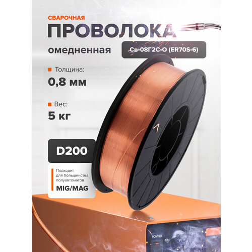 фото Remix проволока сварочная remix 0.8 мм 5 кг