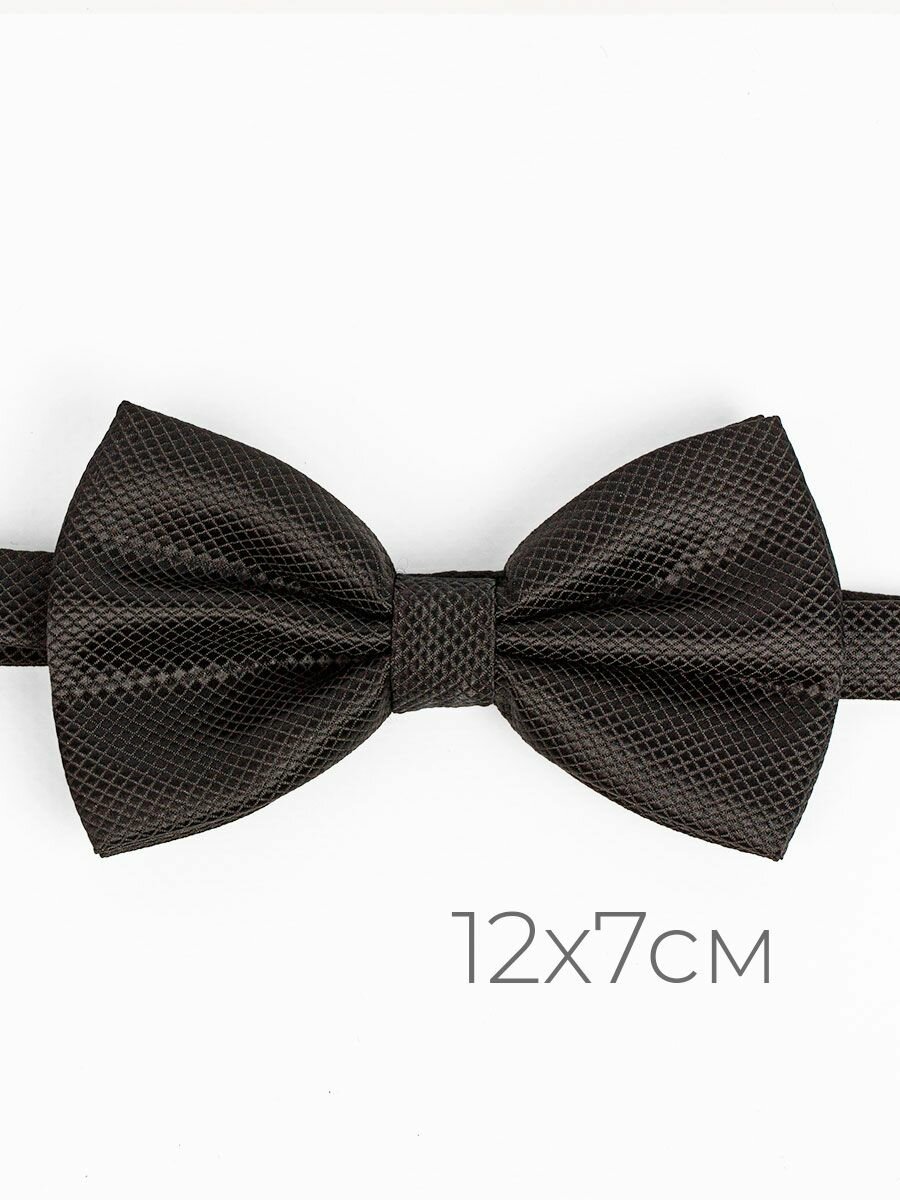 Галстук  черный