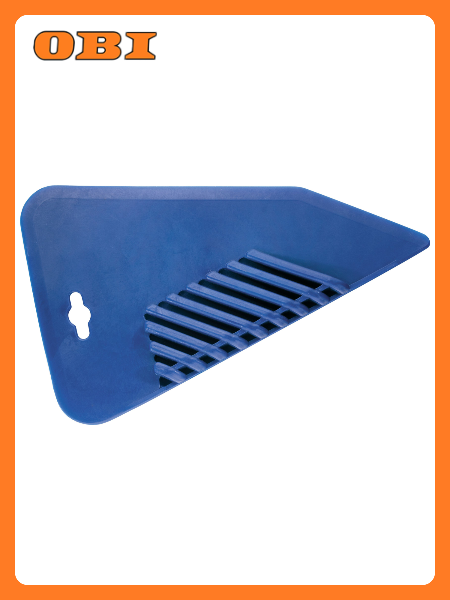 Шпатель Сибртех для обоев прижимной 280мм синий пластик