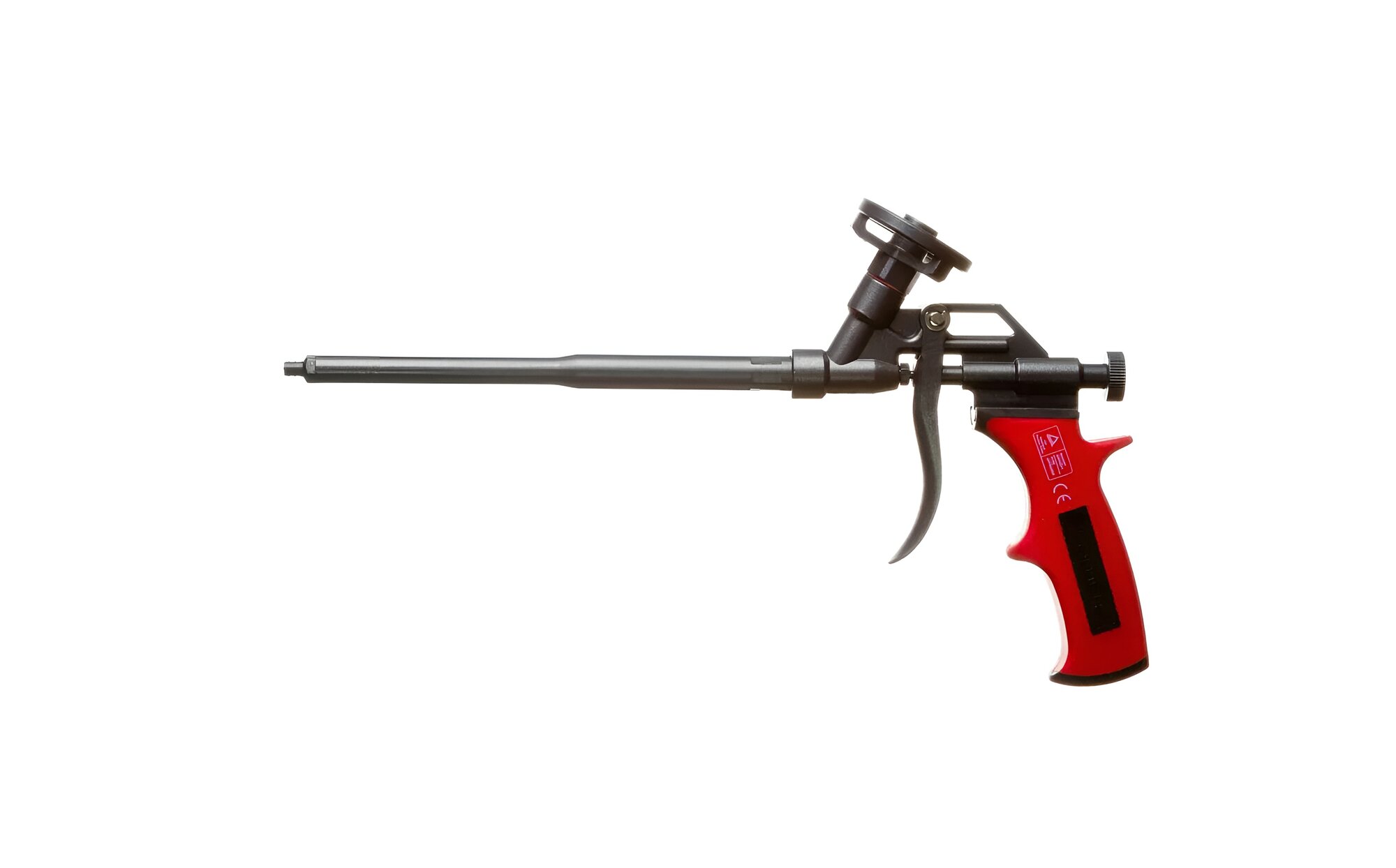Пистолет для пены профессиональный с тефлоновым покрытием красный