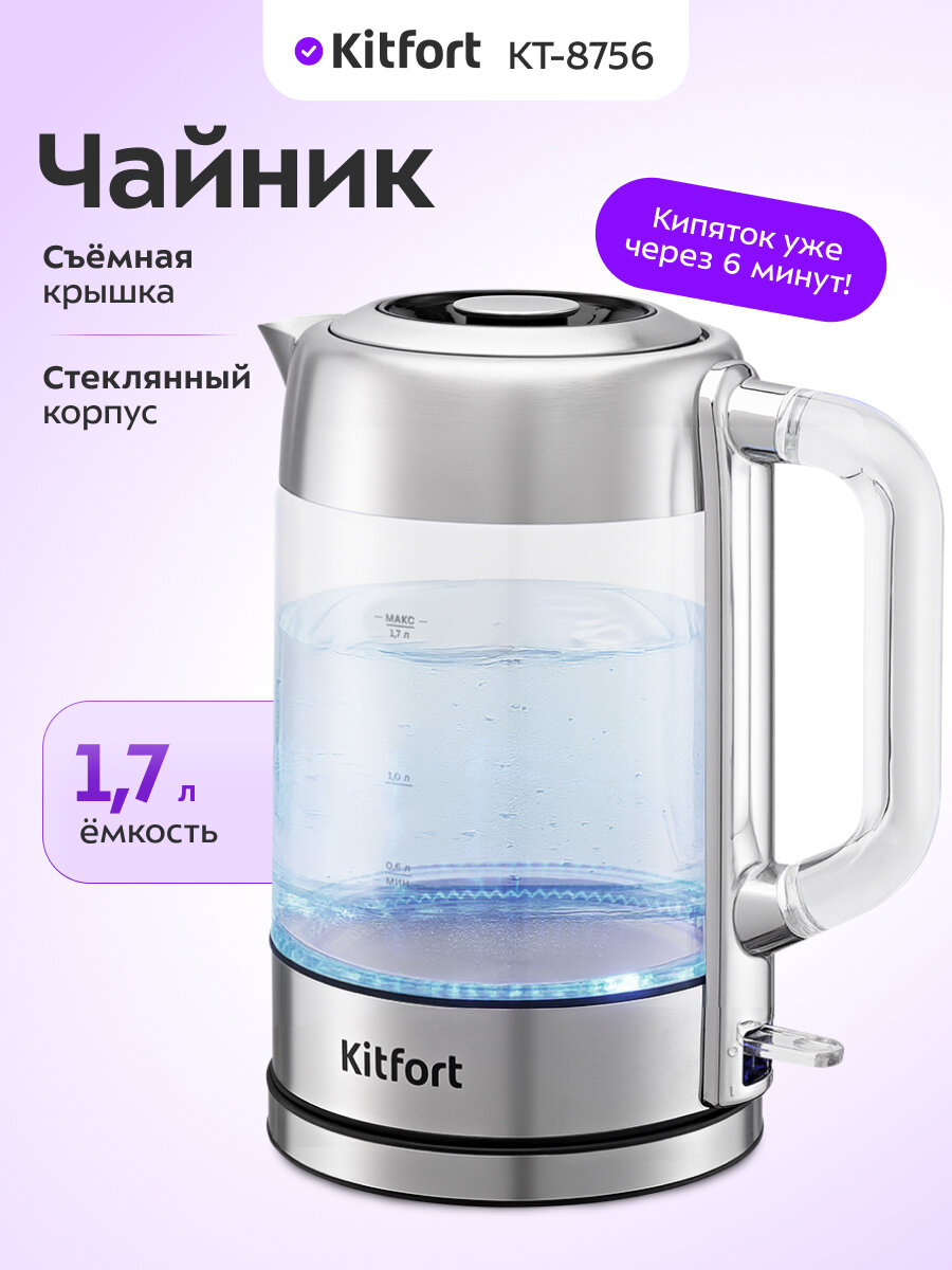 Чайник Kitfort КТ-8756