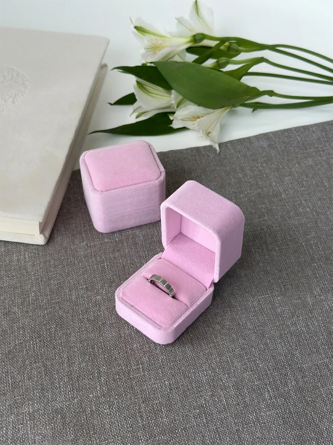 Органайзер для колец 4х6, розовый — фото 1