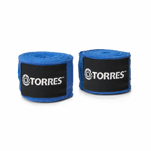Бинты боксерские TORRES PRL619016BU, длина 2,5м, ширина 5,5 см, хлопок