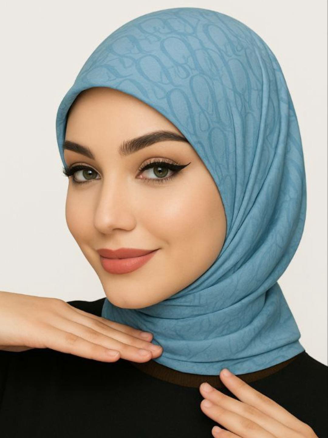 Платок  dior romol ro'mol ayollar uchun romol platok для девочек и женщин,110х110 см, красный — фото 1